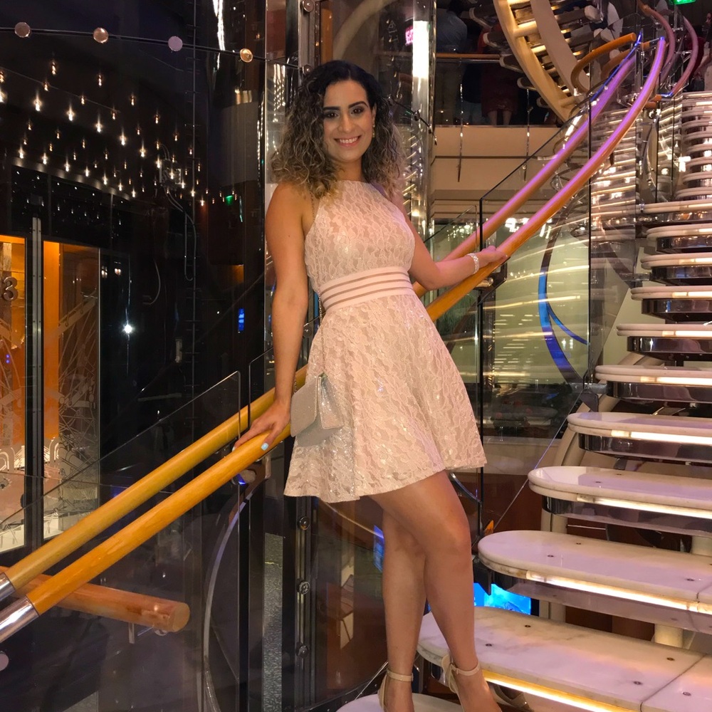 Blush Cocktail Dress